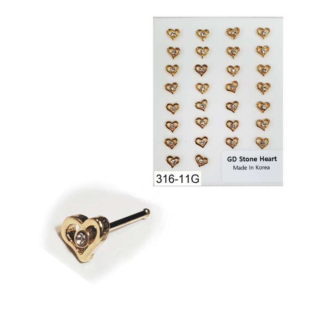 316-11 Gold Ball Tip (30pcs/Pad)